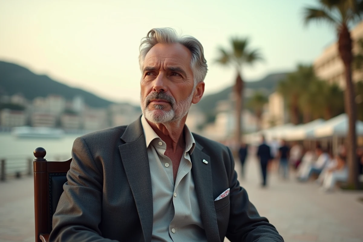 Producteur reconnu lors d'un entretien en marge d'un grand festival de cinéma européen